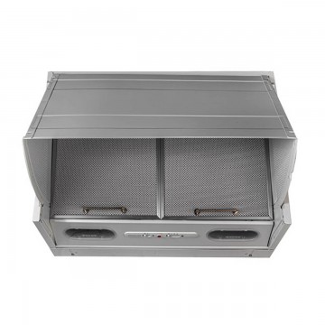 Davoline P 140 Silver Πτυσσόμενος Απορροφητήρας 59.9cm Γκρι 800008107